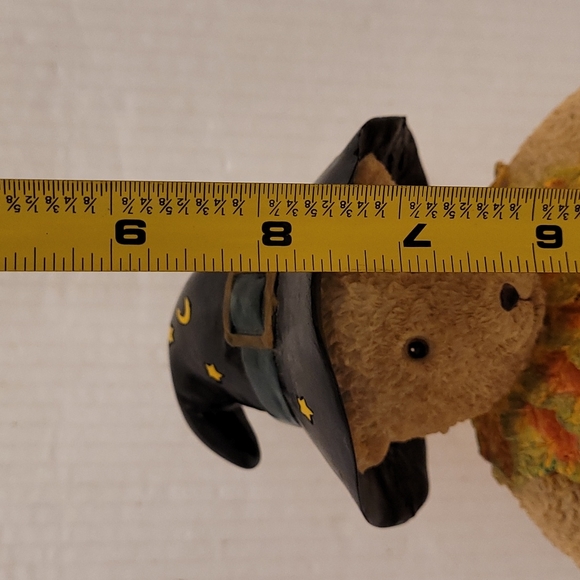 Adorable Lighted Teddy Bear with Pumpkins - Picture 14 of 16